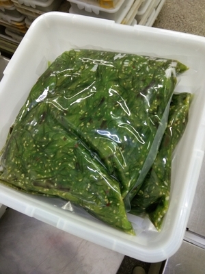 1kg Hiyashi Wakame Style Κατεψυγμένο Chuka Wakame Σαλάτα φυκιών Ιαπωνία FROZEN Style