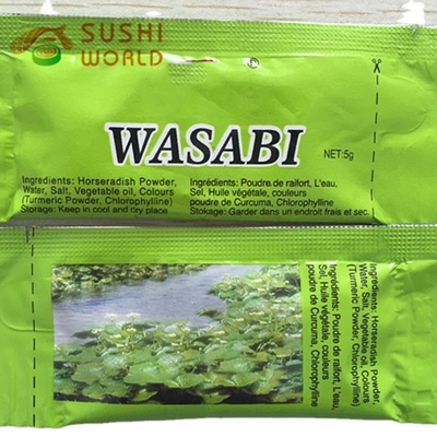 Μίνι σακέτα Wasabi 0,0025-0,05 κιλά Το μπαχαρικό σας για την πικάντικη γεύση
