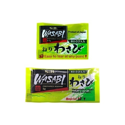 Μίνι σακέτα Wasabi 0,0025-0,05 κιλά Το μπαχαρικό σας για την πικάντικη γεύση