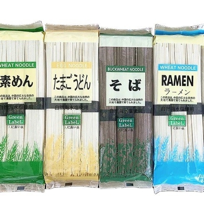 Χαλάλ OEM Στεγασμένα Νουντλς Udon Soba Somen Ramen με διάρκεια διατήρησης 24 μηνών