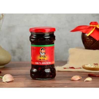 Πικάντικη γεύση Σάλτσα Laoganma Chili σε 210G/280G γυάλινο μπουκάλι για βύθιση Καρυκευτικό Εύκολο