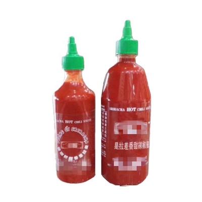 Γλυκιά Ζαχαρωτή 320 G Chili Sriracha Ζεστή σάλτσα τσίλι για εξατομικευμένη συσκευασία Σούπερ μάρκετ