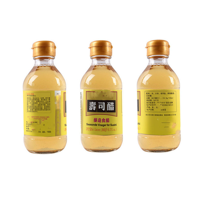 Χωρίς πρόσθετα Τροφή 610Ml μπουκάλι Ιαπωνικό σούσι ρύζι Καρύκευμα Διαυγές Φυσικό Προσαρμοσμένο