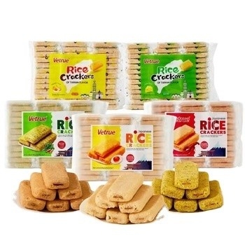 300G*12/CTN Σούσι Κράκερ ρύζι Snack ή Canola Ingredients για το γραφείο σας