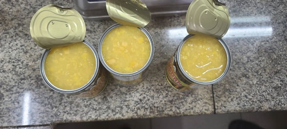 130g 425g 850g κονσερβοποιημένο γλυκό καλαμπόκι με στυλ κρέμας για απλό και βολικό ατμό