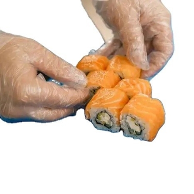 70g βάρος Ξαναχρησιμοποιήσιμα γάντια βινυλίου με εξωτερικό υλικό PU και προσαρμοσμένο σχεδιασμό