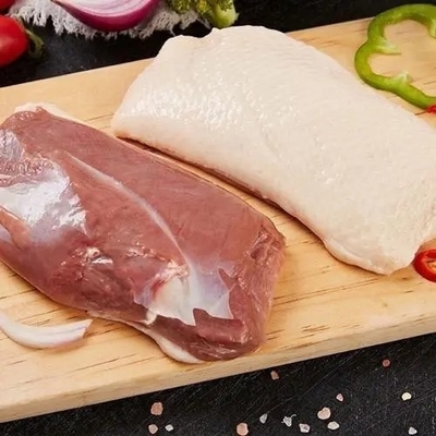 10kg/tn Καπνιστό κρέας πάπιας Το βασικό συστατικό για το κατεψυγμένο στήθος πάπιας σε φέτες