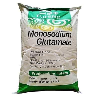 FUFENG Μονονατρίου Γλουταμικού MSG 10kg Βάρος και διάρκεια διατήρησης 24 μηνών